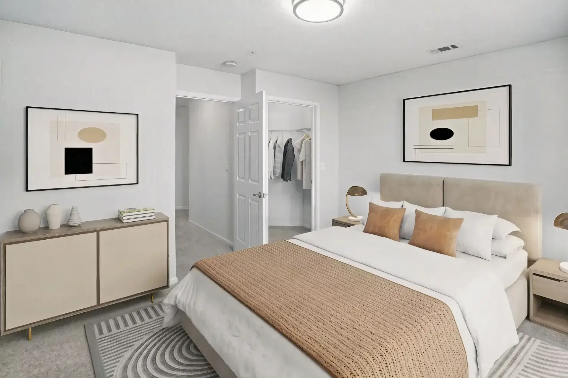 Crescent pointe apartments bedroom 1